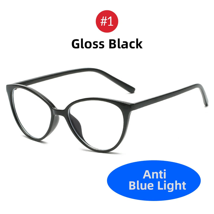 Gafas de bloqueo de luz azul para mujer VIVIBEE estilo ojo de gato, montura para ordenador de oficina, modelo femenino de leopardo, señoras 2026, gafas de moda
