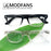 Gafas de Lectura para Hombre Lentes de Sol con Bisagra de Resorte Cómoda Marco Cuadrado Gafas de Lectura para Mujer Carey Negro +1.0+1.5+2.0+2.5+3.0+1.75