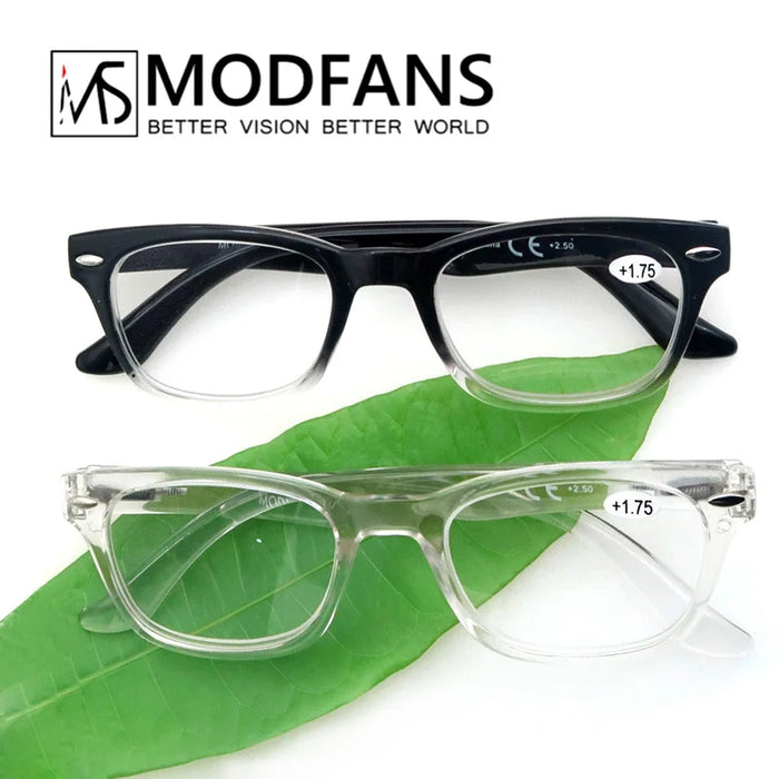 Gafas de Lectura para Hombre Lentes de Sol con Bisagra de Resorte Cómoda Marco Cuadrado Gafas de Lectura para Mujer Carey Negro +1.0+1.5+2.0+2.5+3.0+1.75
