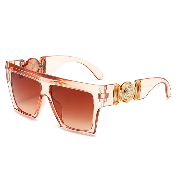 Oversize Square Sunglasses Women Fashion New Vintage Big Frame Shades Men Sun Glasses UV400 Eyewear Oculos Gafas De Sol