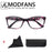 Oversized Reading Glasses Women Rectangle Leopard Frame Readers Presbyopic Eyeglasses Magnification Strength +1.0 to+4.0