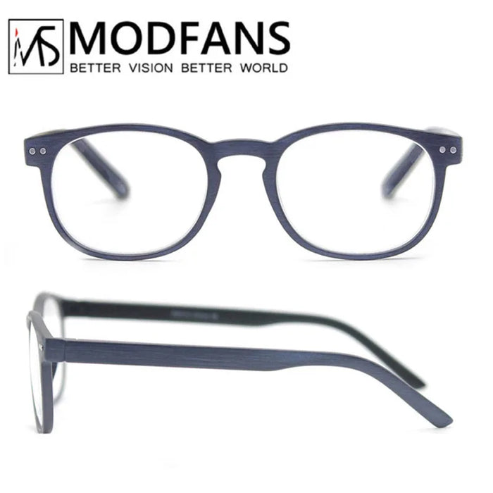 Reading Glasses for Men & Women, Wood-Looked Frame Readers Outdoor Sun Glasses Reading -  Lightweight Spring Hinge Eyegalsses