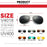 VIVIBEE Oversized Pilot Flip Up Clip on Sunglasses Polarized Men Driving Alloy Frame Big Size Women Aviation Glasses Clips