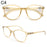 Round Reading Glasses Women Readers Eyeglasses Classic Frame Flexble Plastic Spring Hinge Lightweight Wear with Diopter +1.0~4.0
