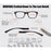 Gafas de Lectura para Hombre Lentes de Sol con Bisagra de Resorte Cómoda Marco Cuadrado Gafas de Lectura para Mujer Carey Negro +1.0+1.5+2.0+2.5+3.0+1.75