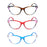 New Reading Glasses Women Flower Leg Cat Eye Frame Presbyopic Glasses PC Red  Fast Sight Eyewear Fast Shipping