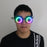 Gafas LED Pixel Pro con lentes caleidoscópicas, más de 350 modos, luces intensas, EDM, DJ, fiesta, disfraz, gafas de sol, Halloween