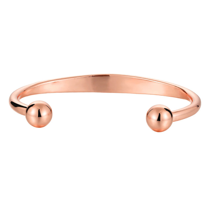 OKtrendy Bohemia Enamel Cuff Bracelets Bangles Pure Copper Bracelet Women Health Energy Magnetic Jewelry Multi-Color Wholesale