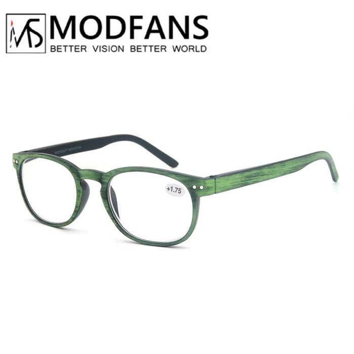 Reading Glasses for Men & Women, Wood-Looked Frame Readers Outdoor Sun Glasses Reading -  Lightweight Spring Hinge Eyegalsses