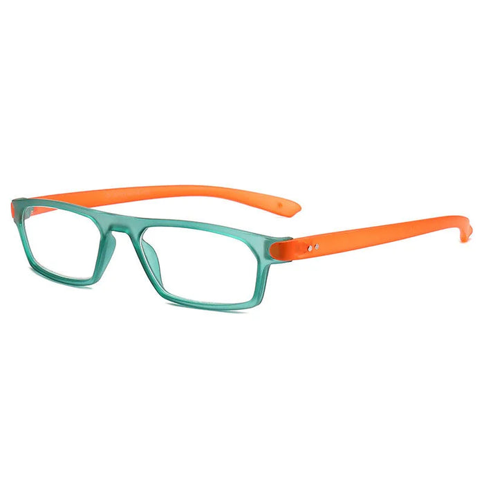 Reading Glasses Men Women Rectangular Frame Readers Longer Legs Magnifying Glasses Reading Magnification Strength+1.0 to3.5
