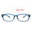 MODFANS Reading Glasses - 3 pack Square Readers for Men & Women Unbreakable Spectacle with Spring Hinge Diopter  +0.5 to +5.0