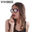VIVIBEE Novelty Mirror Men Polarized Folding Sunglasses New Arrival Slap Sport Foldable Wristband Shades 2026 Trend Product