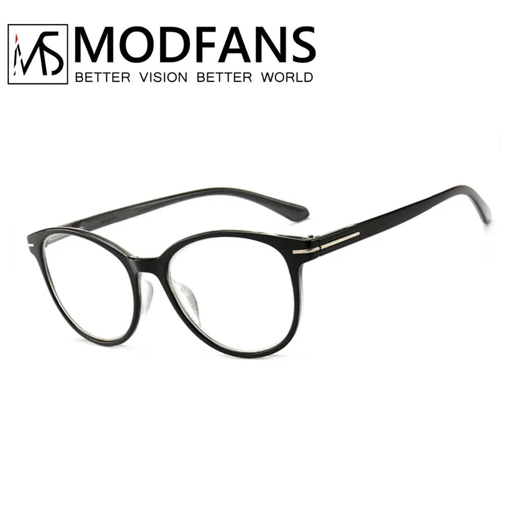 Gafas de Lectura para Mujer Montura Redonda Decoración de Metal Plateado Gafas para Vista Cansada con Aumento 1.5 2.5 3 3.5 4