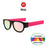 VIVIBEE Novelty Mirror Men Polarized Folding Sunglasses New Arrival Slap Sport Foldable Wristband Shades 2026 Trend Product