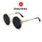 VIVIBEE Retro Skull Claw Round Sunglasses for Women Fishion 2026 Trending Product Gothic Sun Glasses Gold Metal Frame Shades