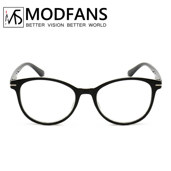 Gafas de Lectura para Mujer Montura Redonda Decoración de Metal Plateado Gafas para Vista Cansada con Aumento 1.5 2.5 3 3.5 4