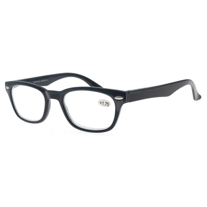 Gafas de Lectura para Hombre Lentes de Sol con Bisagra de Resorte Cómoda Marco Cuadrado Gafas de Lectura para Mujer Carey Negro +1.0+1.5+2.0+2.5+3.0+1.75