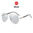 VIVIBEE Photochromic Sunglasses Mens Aviation Polarized UV400 Day and Night Vision Driving Sun Glasses Women Titanium Goggles