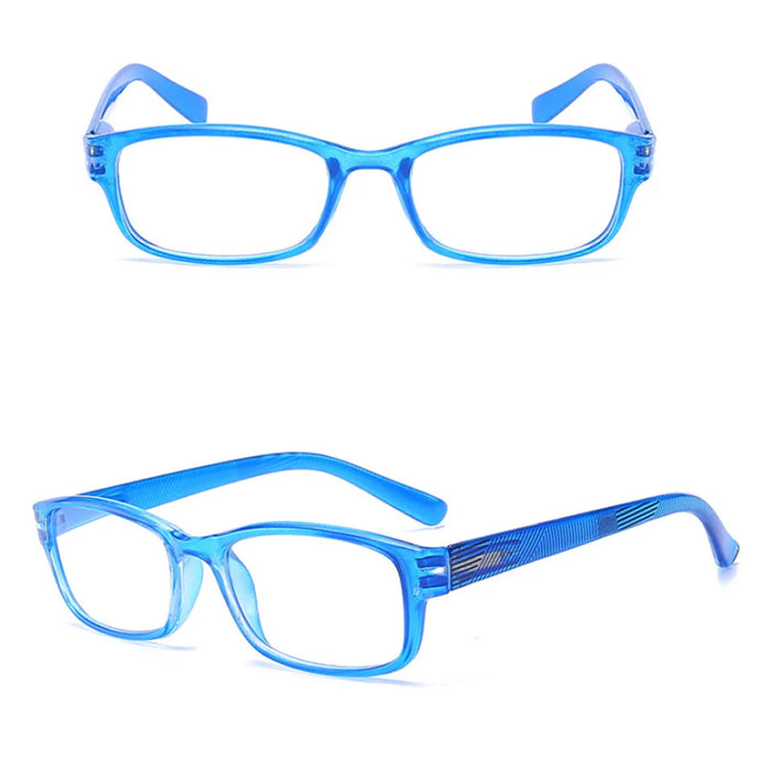 Fashion Reading Glasses Women Men Resin Eyewear Young Style design Square Frame Presbyopic Glasses 1 1.5 2 2.5 3 3.5 4