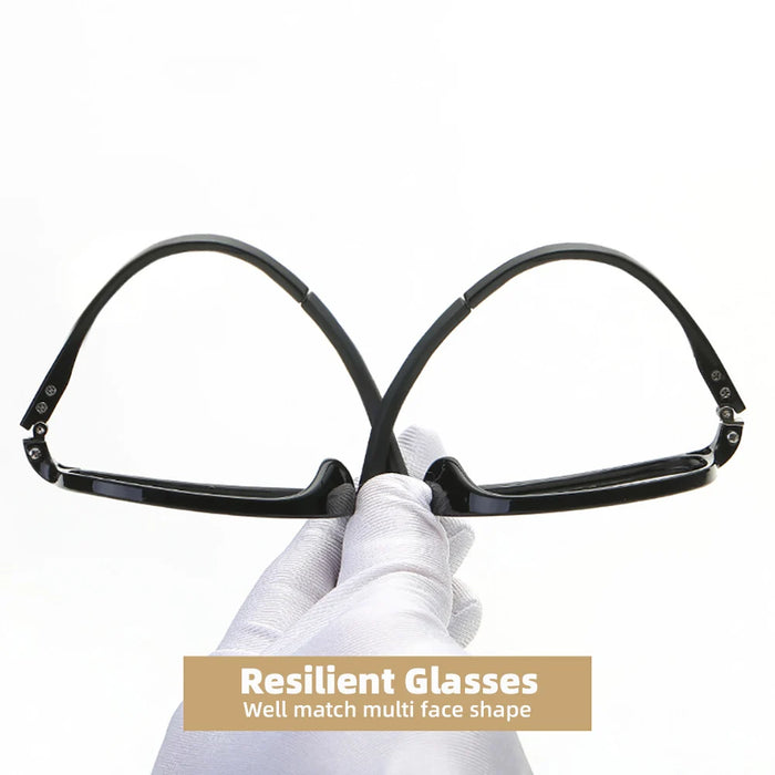 VIVIBEE Lunettes anti-lumière bleue hommes Bluelight Radiation femmes TR90 Ordinateur Gaming Blocage des rayons UV Komputer Eyewear