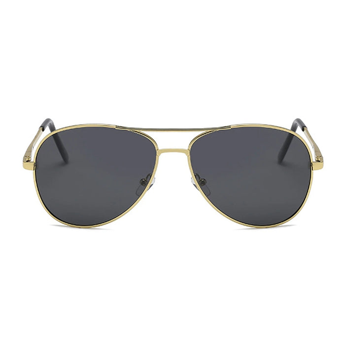 VIVIBEE Classic Men Aviation Polarized Metal Frame Sunglasses Black Women Pilot Style UV400 Sun Glasses 2026 Shades