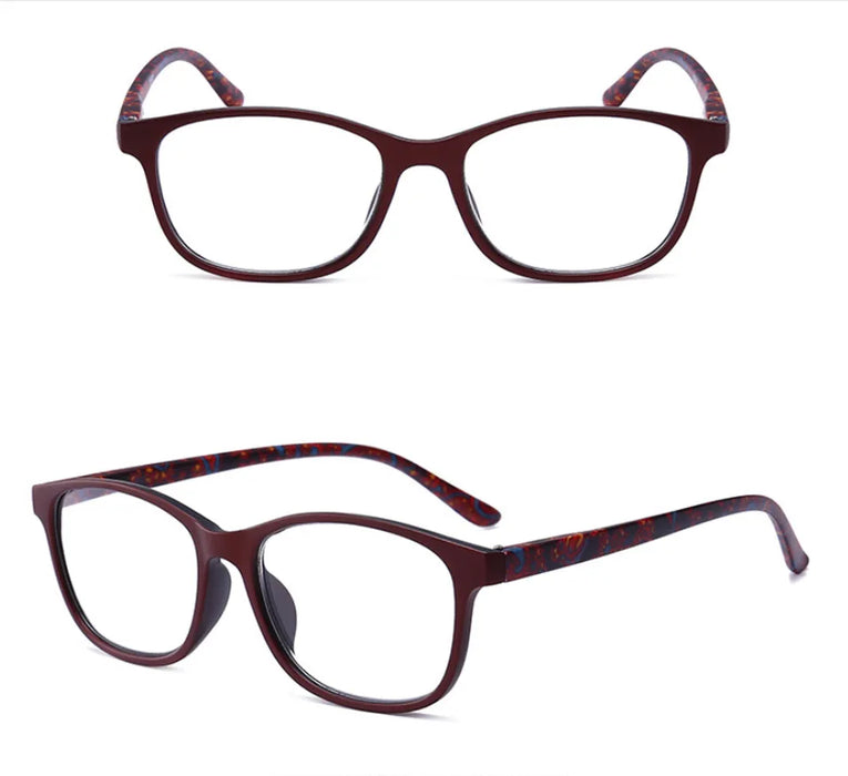Reading Glasses Women Flowers diopter fashion Glasses For Reading Brands eyeglasses Ultralight presbyopia Glasses 1 1.5 2 2.5 3