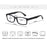 MODFANS Rectangular Classic Matte Frame, Solid-Color Temples, Reading Glasses for Men and Women, Prescription +1.0 to +4.0.