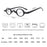 Pequeñas Gafas de Lectura Vintage para Hombre y Mujer Redondas Retro Presbicia Montura Completa +1+1.5+2+2.5+3+3.5