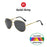 VIVIBEE Classic Men Aviation Polarized Metal Frame Sunglasses Black Women Pilot Style UV400 Sun Glasses 2026 Shades