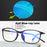 VIVIBEE Lunettes anti-lumière bleue hommes Bluelight Radiation femmes TR90 Ordinateur Gaming Blocage des rayons UV Komputer Eyewear