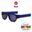 VIVIBEE Novelty Mirror Men Polarized Folding Sunglasses New Arrival Slap Sport Foldable Wristband Shades 2026 Trend Product