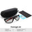 VIVIBEE Lunettes de soleil photochromiques polarisées pour hommes Golf Femmes Cyclisme UV400 Couleur changeante Noir Lunettes de soleil Lunettes de sport de plein air