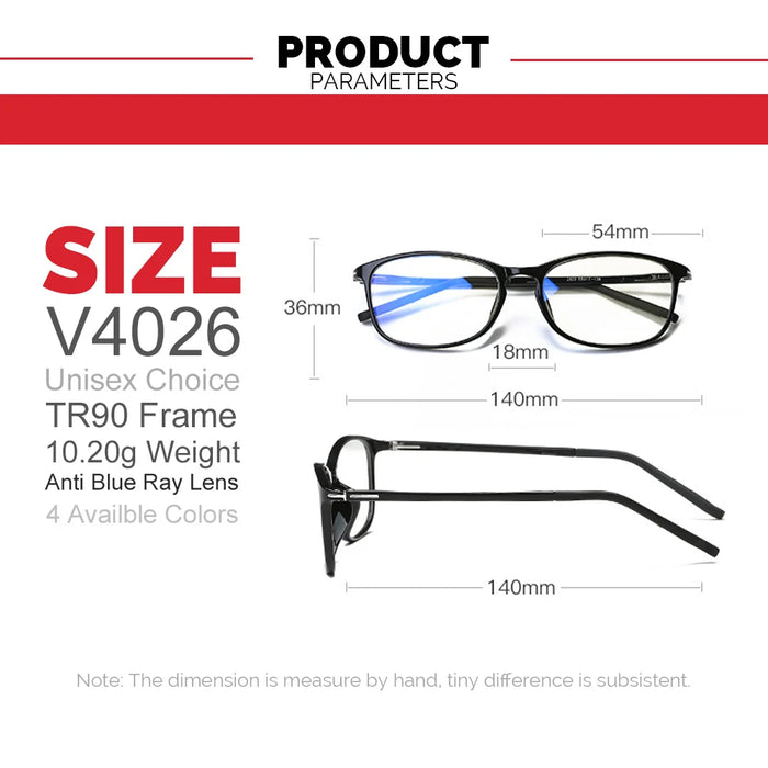 VIVIBEE Lunettes anti-lumière bleue hommes Bluelight Radiation femmes TR90 Ordinateur Gaming Blocage des rayons UV Komputer Eyewear