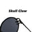 VIVIBEE Retro Skull Claw Round Sunglasses for Women Fishion 2026 Trending Product Gothic Sun Glasses Gold Metal Frame Shades