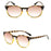 Tinted Reading Glasses Men Women Sun Readers Grey Gradient UV400 Protection Lens Magnifying Sun Glasses Reading