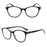 Gafas de Lectura para Mujer Montura Redonda Decoración de Metal Plateado Gafas para Vista Cansada con Aumento 1.5 2.5 3 3.5 4