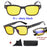 Men'S Anti-Blue Light Office Computer High Quality Black Shiny Frame Rivets Studded Glasses With Gold Pattern On The Temples.