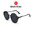 VIVIBEE Retro Skull Claw Round Sunglasses for Women Fishion 2026 Trending Product Gothic Sun Glasses Gold Metal Frame Shades