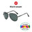 VIVIBEE Classic Men Aviation Polarized Metal Frame Sunglasses Black Women Pilot Style UV400 Sun Glasses 2026 Shades