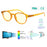Gafas de Lectura con Filtro de Luz Azul para Mujer y Hombre, Redondas, Vintage, para Ordenador, Presbicia, Aumento de +1.0 a +4.0