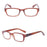 Fashion Reading Glasses Women Men Resin Eyewear Young Style design Square Frame Presbyopic Glasses 1 1.5 2 2.5 3 3.5 4