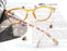 Reading Glasses Women Oval Colorful Frame Readers Hyperopia Presbyopia Vision Care Eyewear with Flexible Spring Hinge