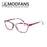 Gafas de lectura coloridas de ojo de gato para mujer, montura ovalada clásica, bisagra de resorte flexible, cómodas gafas de lectura con dioptrías