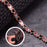 Magnetic Bracelet for Women Heart Pure Copper Energy Bracelet Healing Chain Link Vintage Magnetic Copper Bracelets Therapy Arthr