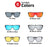 VIVIBEE 2026 Cool Flip Up Clip On Sunglasses Polarized TR90 Photochromic Driving Square Oversized UV400 Fishing Sun Glasses