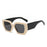 Vintage Square Sunglasses Women Men Wide Leg Big Frame Sun Glasses Black Green Shades UV400 Oculos Gafas De Sol Luxury Brand