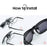 VIVIBEE Flip Up Clip on Sun Glasses for Men Driving Sunglasses Light Fishing Female Anti-UVA UVB Polarized Night Vision Lens