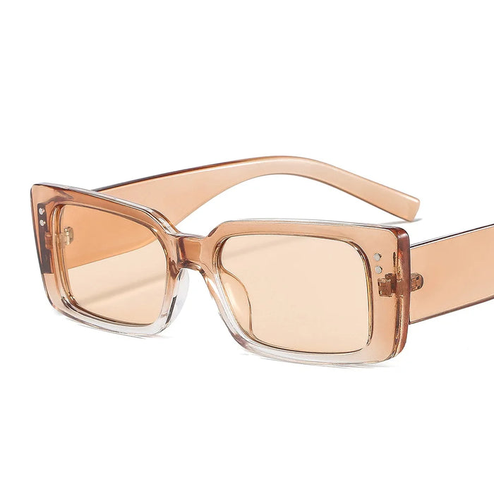 Small Rectangle Sunglasses Women Vintage Brand Designer Men Square Sun Glasses Shades Female UV400 Oculos Eyewear