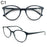 Round Reading Glasses Women Readers Eyeglasses Classic Frame Flexble Plastic Spring Hinge Lightweight Wear with Diopter +1.0~4.0