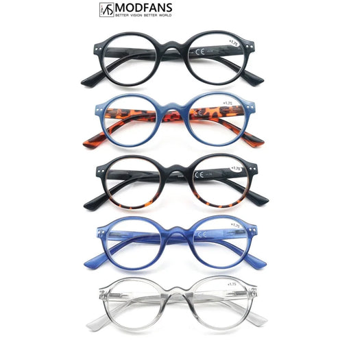 Gafas de lectura para hombres y mujeres, lectores redondos clásicos, gafas de alta calidad con bisagra de resorte, presbicia hipermétrope de +1.0 a +4.0